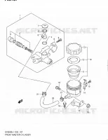 FR. MASTER CYLINDER (SV650SL1 E24) for Suzuki SV 650 2011