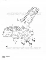FRAME for Suzuki SV 650 2011