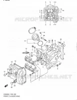 FRONT CYLINDER HEAD for Suzuki SV 650 2011