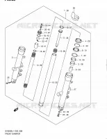 FRONT FORK (SV650SUL1 E24) for Suzuki SV 650 2011