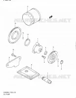OIL PUMP for Suzuki SV 650 2011