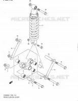 SHOCK ABSORBER LINKAGE (SV650SL1 E24) for Suzuki SV 650 2011