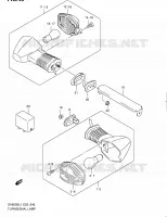 TJRN SIGNAL LAMP for Suzuki SV 650 2011