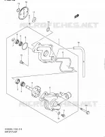 WATER PUMP for Suzuki SV 650 2011