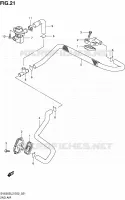 ANTI POLLUTION SYSTEM for Suzuki SV 650 2012
