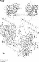 CRACKCASE COVER for Suzuki SV 650 2012