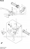 GRIPS & LEVERS (SV650SUL2 E24) for Suzuki SV 650 2012