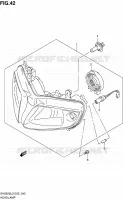 HEAD LAMP (SV650SL2 E02) for Suzuki SV 650 2012
