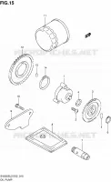OIL PUMP for Suzuki SV 650 2012
