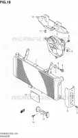 RADIATOR for Suzuki SV 650 2012
