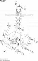 SHOCK ABSORBER LINKAGE (SV650SAL2 E24) for Suzuki SV 650 2012