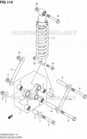 SHOCK ABSORBER LINKAGE (SV650SL2 E02) for Suzuki SV 650 2012