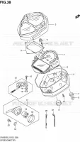 SPEEDOMETER (SV650SL2 E02) for Suzuki SV 650 2012