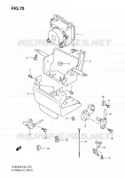 ABS SYSTEM (SEE NOTE) for Suzuki SV-S 650 2009