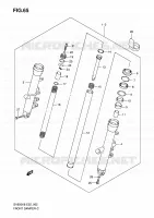 FRONT FORK for Suzuki SV-S 650 2009