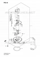 FUEL PUMP for Suzuki SV-S 650 2009