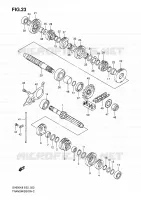 TRANSMISSION for Suzuki SV-S 650 2009