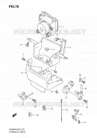 ABS SYSTEM (SEE NOTE) for Suzuki SV 650 2009
