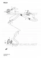 ANTI POLLUTION SYSTEM for Suzuki SV 650 2009