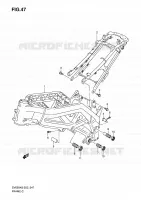 FRAME for Suzuki SV 650 2009