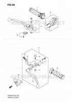 GRIPS & LEVERS (MODEL K8/K9) for Suzuki SV 650 2009