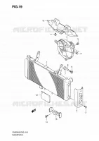 RADIATOR for Suzuki SV 650 2009