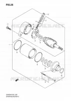 STARTER MOTOR (MODEL K8/K9) for Suzuki SV 650 2009