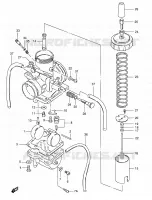 CARBURETOR for Suzuki TS 185 1997