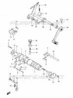 GEAR SHIFTING ASSY for Suzuki TS 185 1997