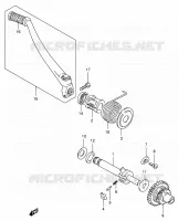 KICK STARTER for Suzuki TS 185 1997