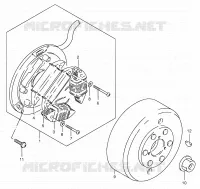 MAGNE TO for Suzuki TS 185 1997