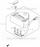 PILOT LAMPS (E01,E24,E71) for Suzuki TS 185 1997