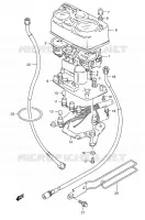 SPEEDOMETER (P09) for Suzuki TS 185 1997