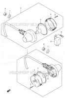 TJRN SIGNAL LAMP (E01,E71) for Suzuki TS 185 1997
