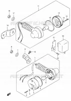 TJRN SIGNAL LAMP (E24) for Suzuki TS 185 1997