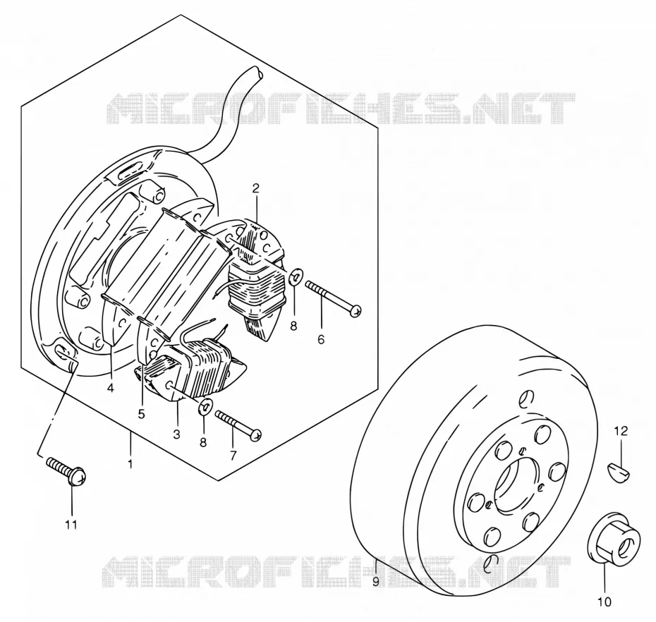 MAGNE TO Suzuki MOTO 185 TS 1997  TS185ERCV