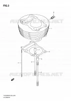 CYLINDER for Suzuki TU 250 2010