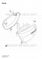 FAIRING for Suzuki TU 250 2010