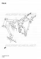 FRAME for Suzuki TU 250 2010