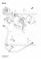 SPEEDOMETER for Suzuki TU 250 2010