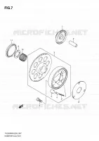 STARTER MOTOR CLUTCH for Suzuki TU 250 2010