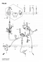 WIRING HARNESS for Suzuki TU 250 2010