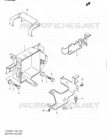 BATTERY BOX   TOOLS for Suzuki TU 250 2011
