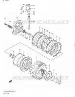 CLUTCH for Suzuki TU 250 2011