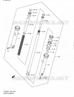 FRONT FORK for Suzuki TU 250 2011