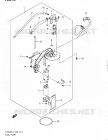 FUEL PUMP for Suzuki TU 250 2011
