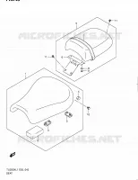 SEAT for Suzuki TU 250 2011