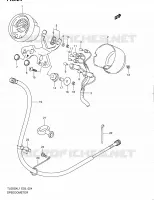 SPEEDOMETER for Suzuki TU 250 2011