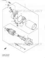 STARTER MOTOR for Suzuki TU 250 2011