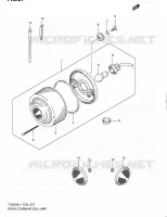 TAIL LIGHT ASSY for Suzuki TU 250 2011